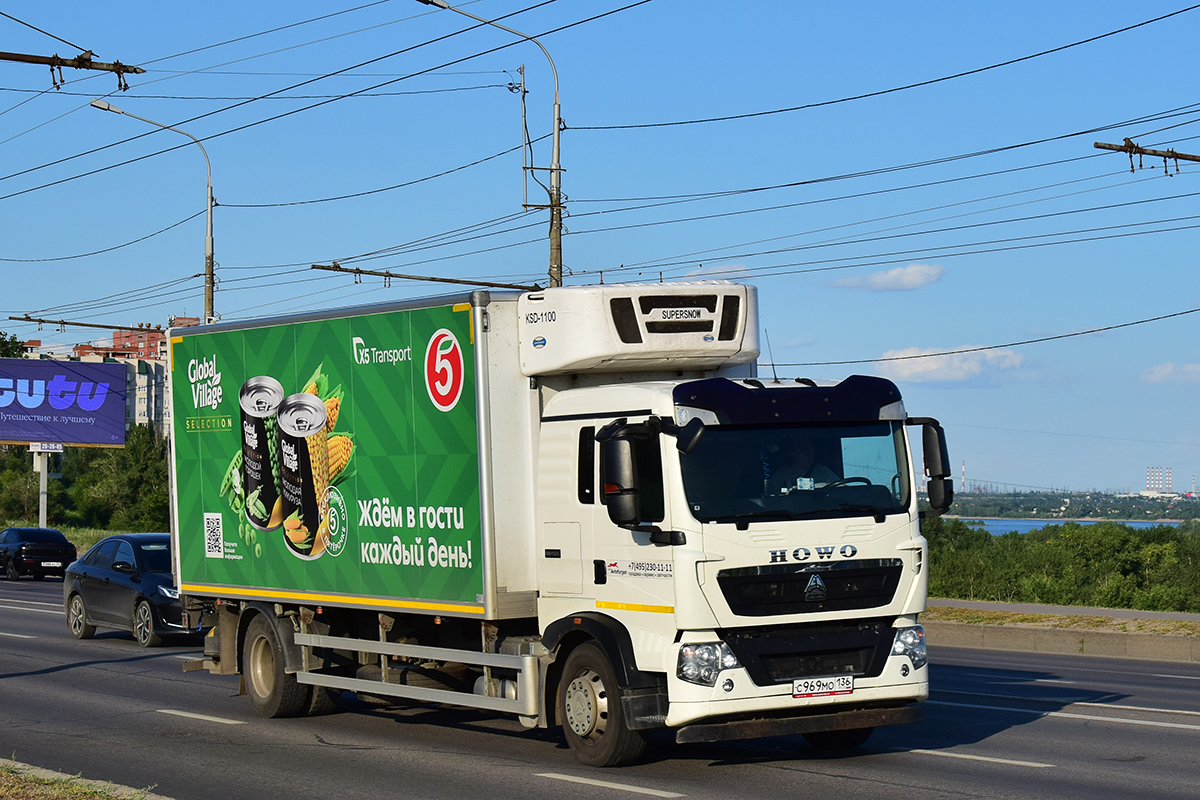 Волгоградская область, № С 969 МО 136 — Howo T5G ZZ1167