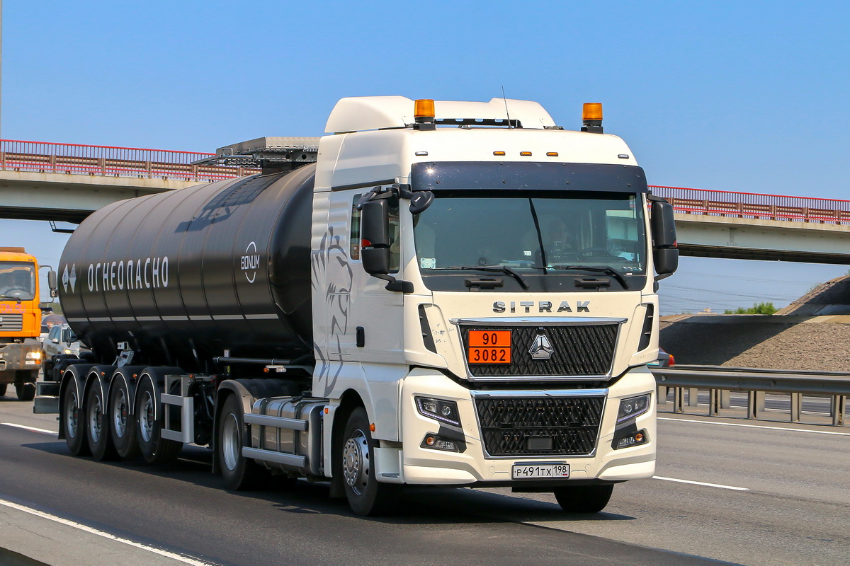 Санкт-Петербург, № Р 491 ТХ 198 — Sitrak C7H ZZ4186 MAX
