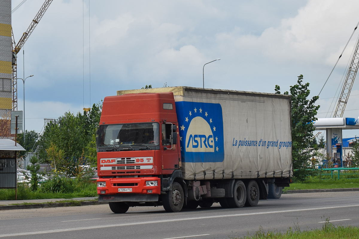 Нижегородская область, № Р 728 НР 152 — DAF 95 FAR