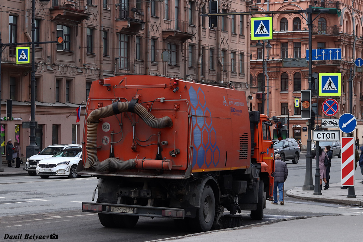 Санкт-Петербург, № А 524 ВУ 198 — КамАЗ-53605-L4(19)