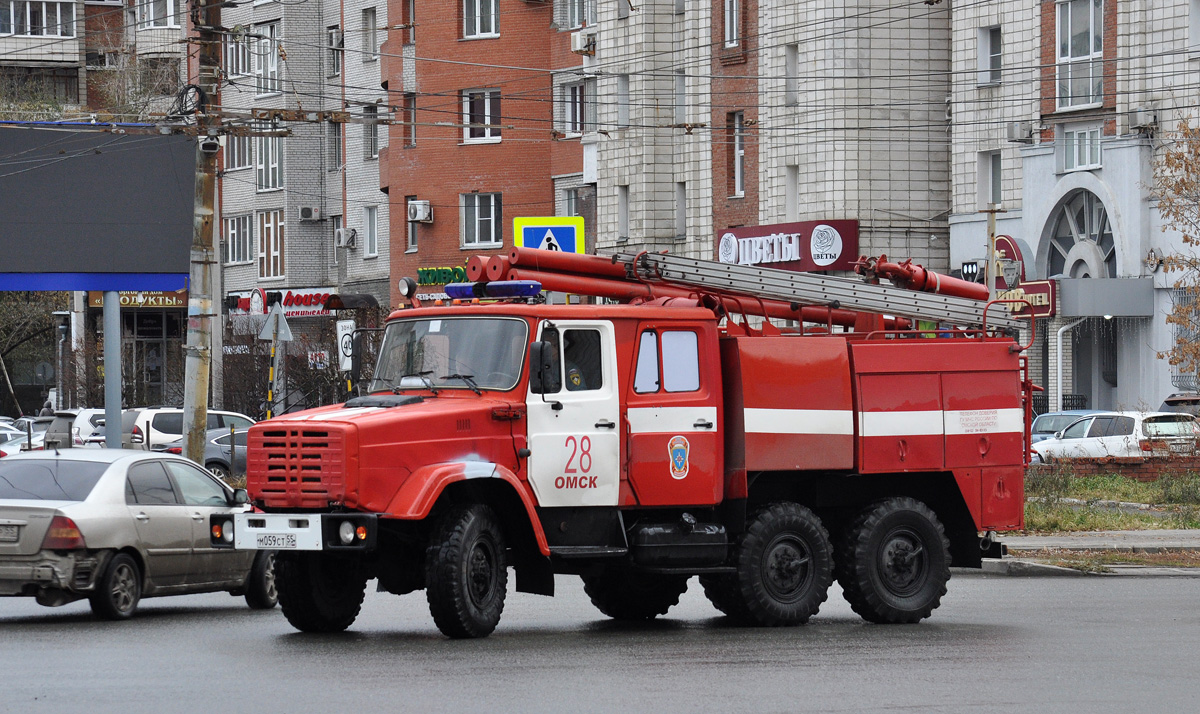 Омская область, № М 059 СТ 55 — ЗИЛ-4334 (УАМЗ)