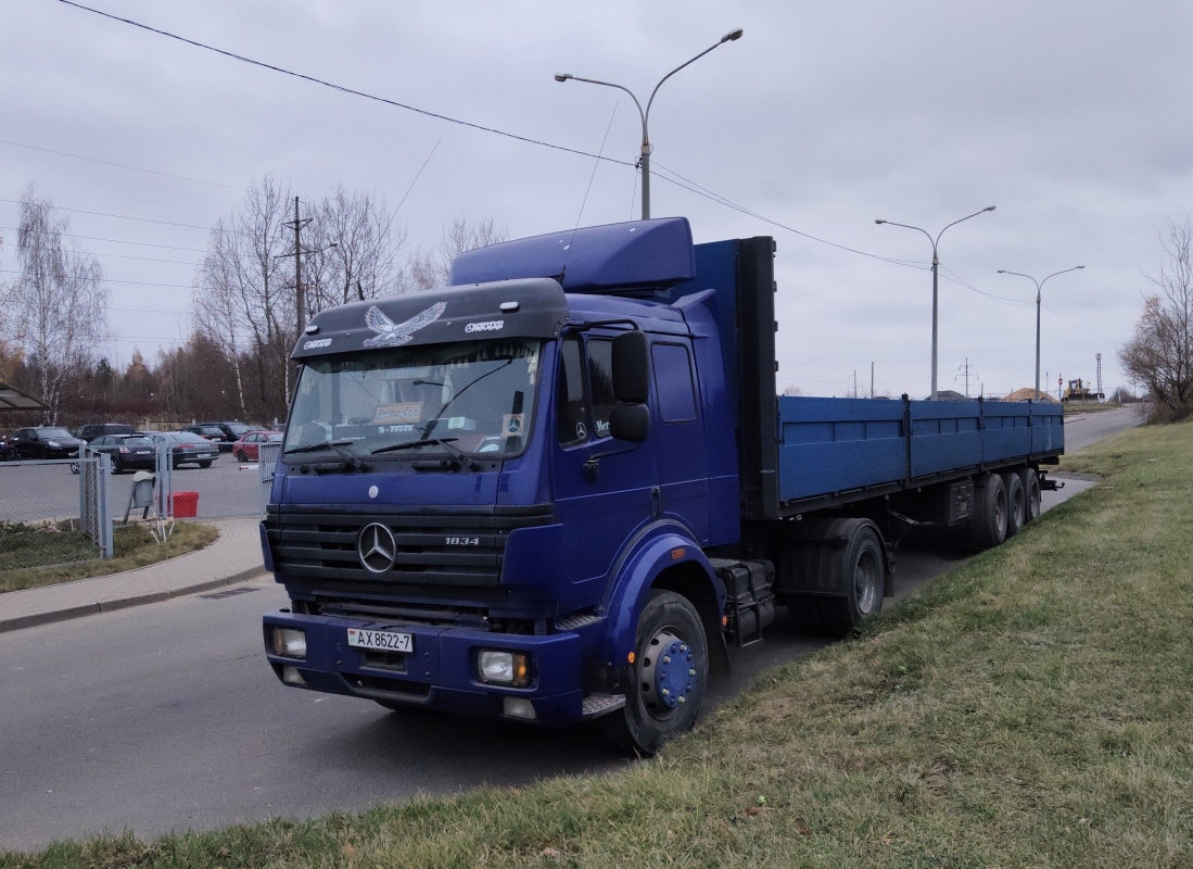 Минск, № АХ 8622-7 — Mercedes-Benz SK 1824