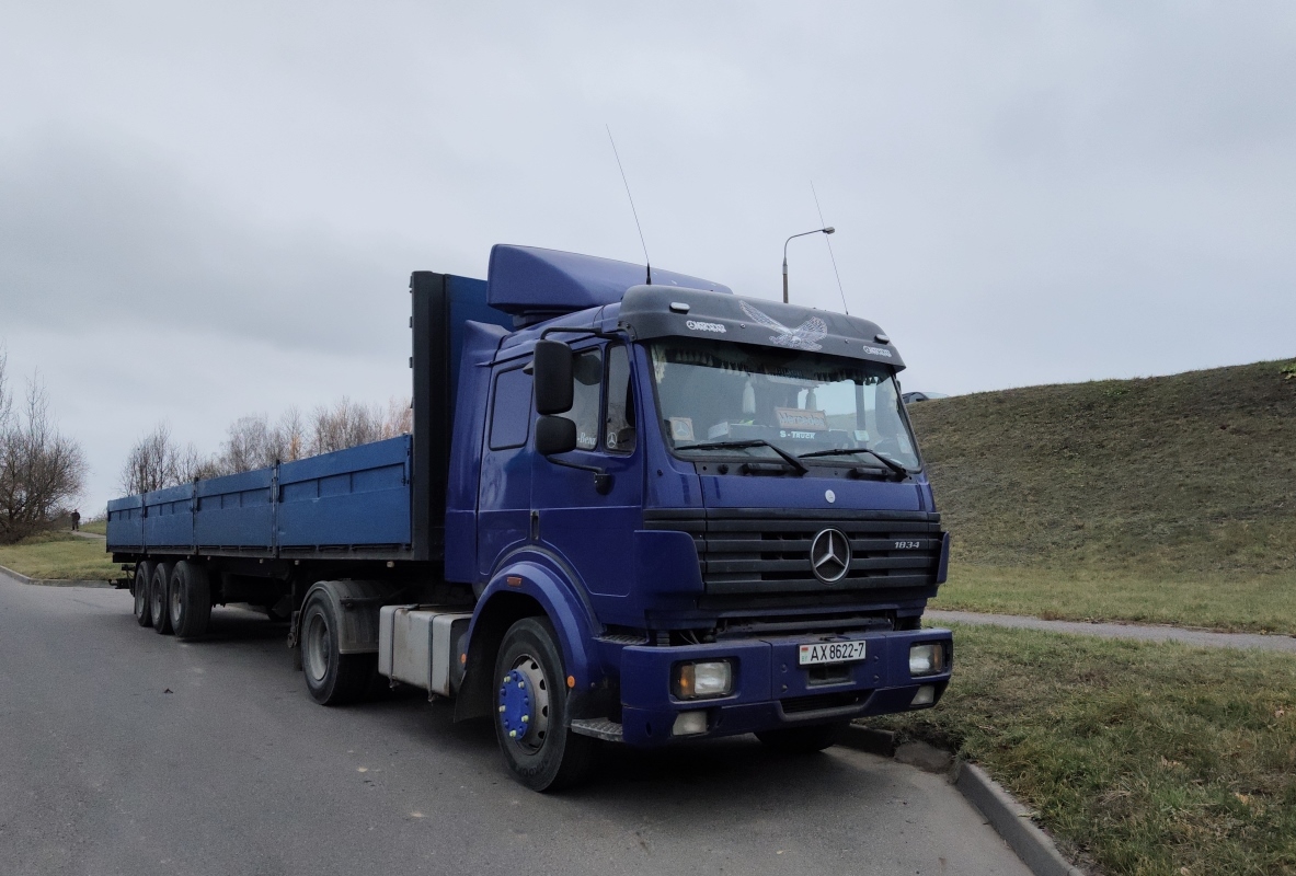 Минск, № АХ 8622-7 — Mercedes-Benz SK 1824