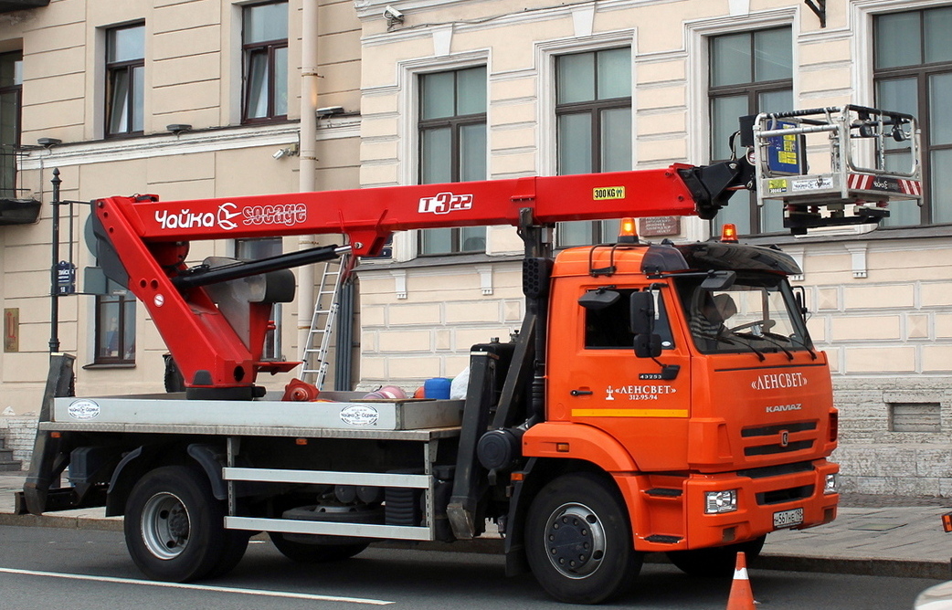 Санкт-Петербург, № Н 567 НЕ 198 — КамАЗ-43253-G5(69)
