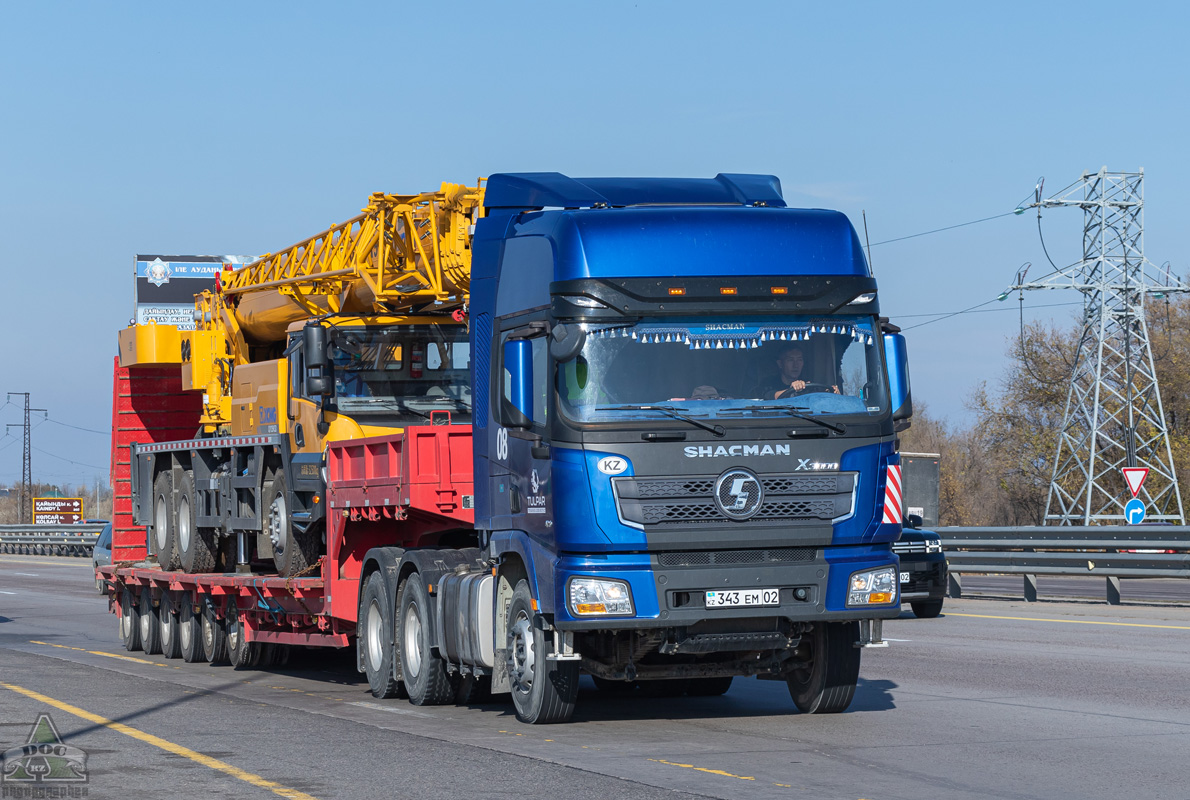Алматы, № 08 — Shaanxi Shacman X3000 SX4258