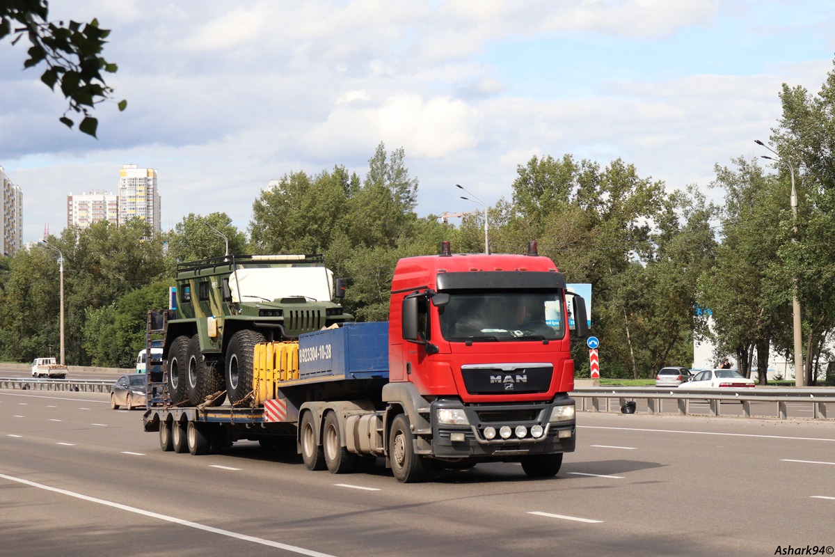 Красноярский край, № М 867 СМ 124 — MAN TGS 33.540