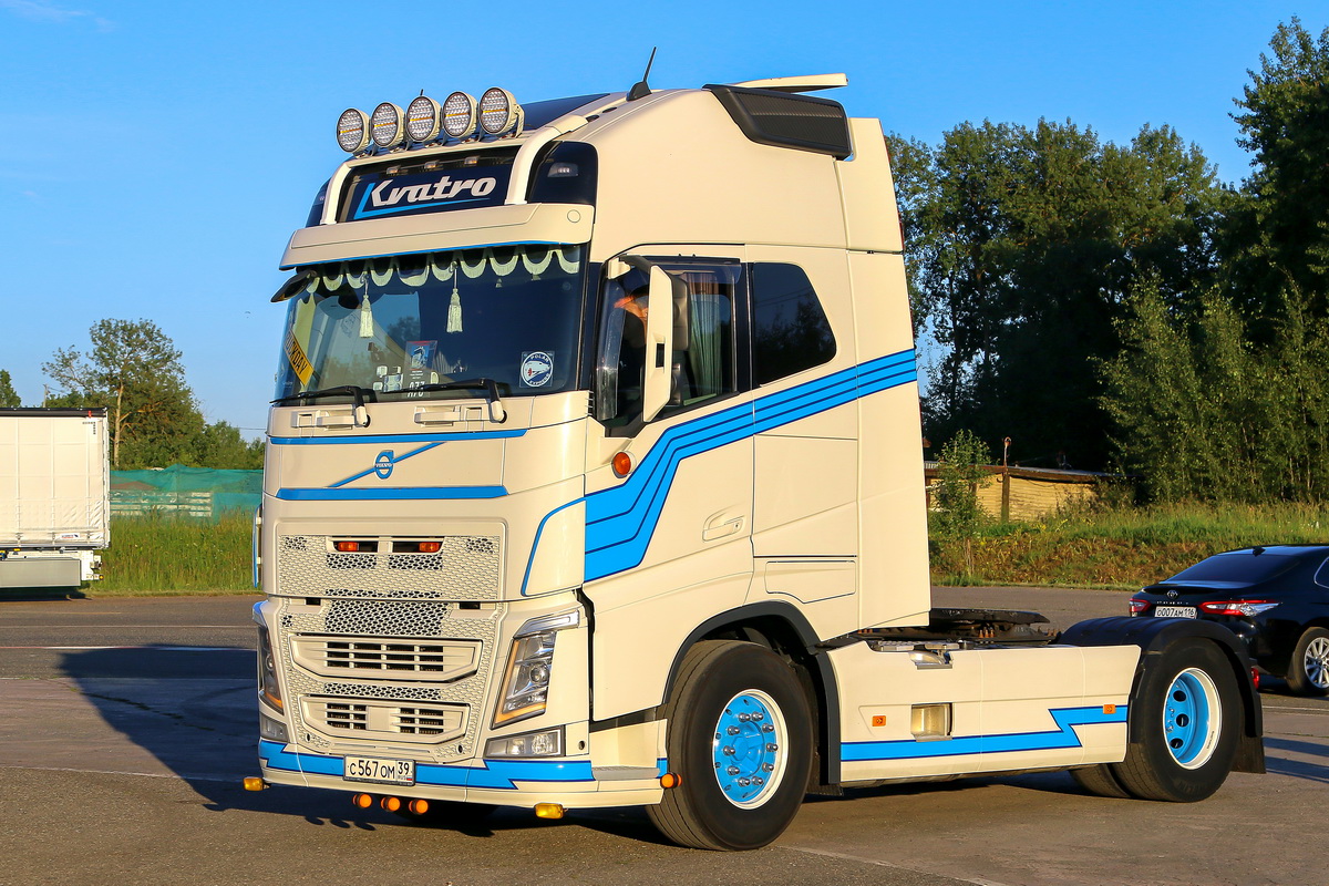 Калининградская область, № С 567 ОМ 39 — Volvo ('2012) FH.460; Московская область — Фестиваль TruckDay 2024
