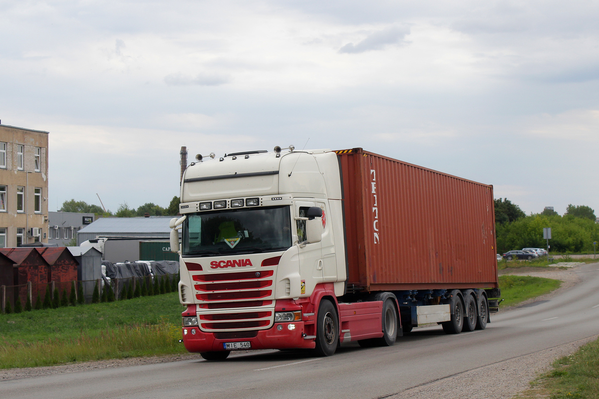 Литва, № MIE 540 — Scania ('2009-2011, общая модель)