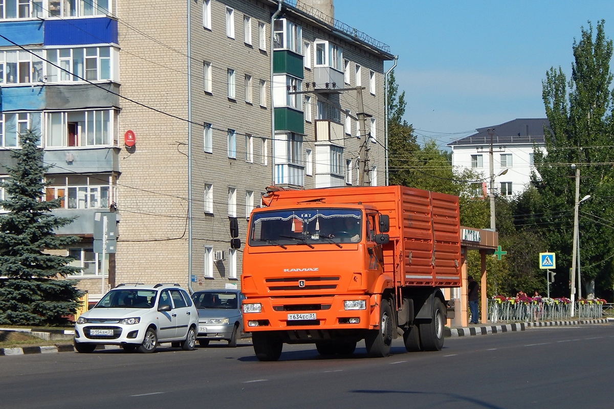 Белгородская область, № Т 634 ЕС 31 — КамАЗ-53605-A5(48)