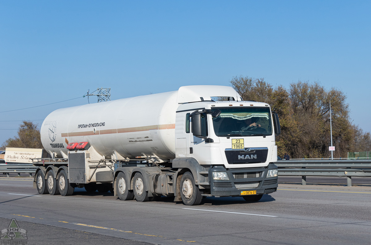 Западно-Казахстанская область, № H 0876 07 — MAN TGS 26.400