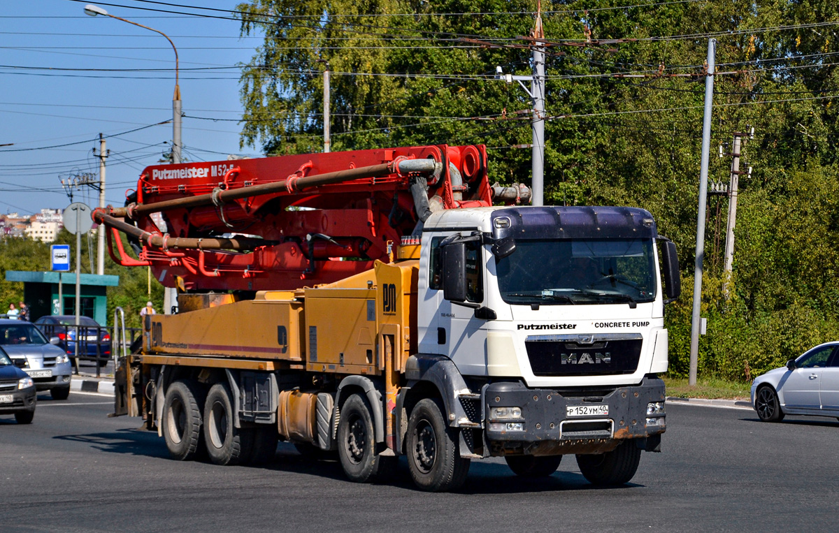 Калужская область, № Р 152 УМ 40 — MAN TGS 41.400