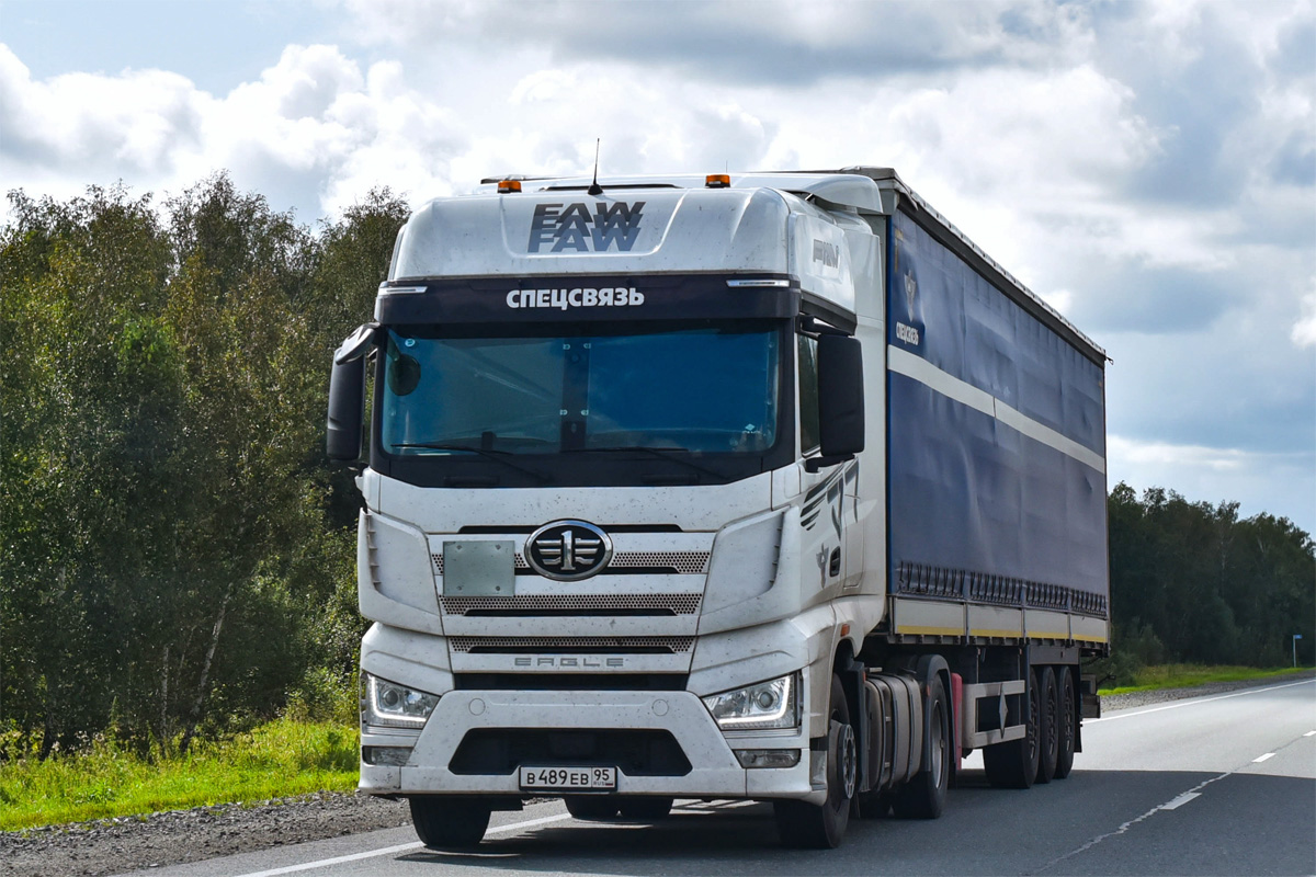 Чечня, № В 489 ЕВ 95 — FAW J7 Eagle CA4180