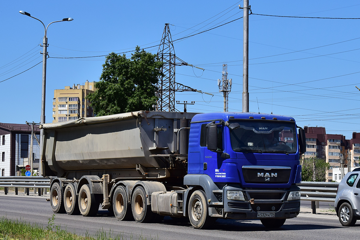 Волгоградская область, № К 532 РН 134 — MAN TGS 26.440