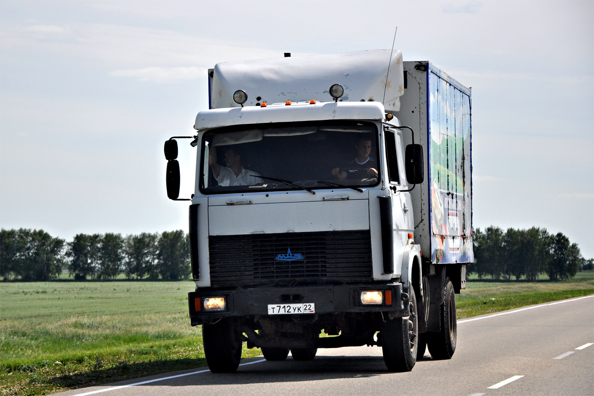 Алтайский край, № Т 712 УК 22 — МАЗ-53371