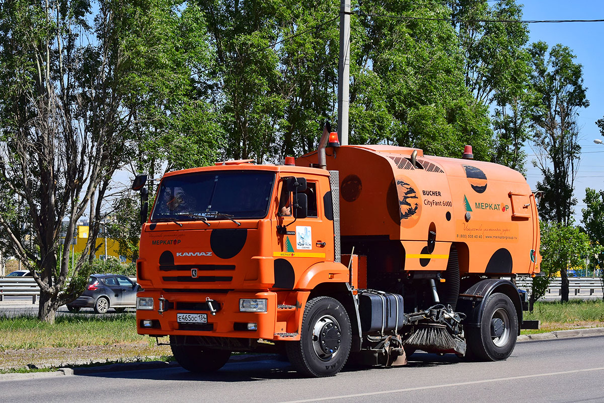 Волгоградская область, № Е 465 ОС 134 — КамАЗ-53605-A5(48)