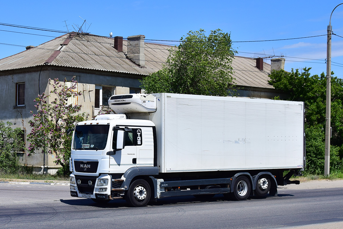Волгоградская область, № Е 412 ХТ 134 — MAN TGS 26.350