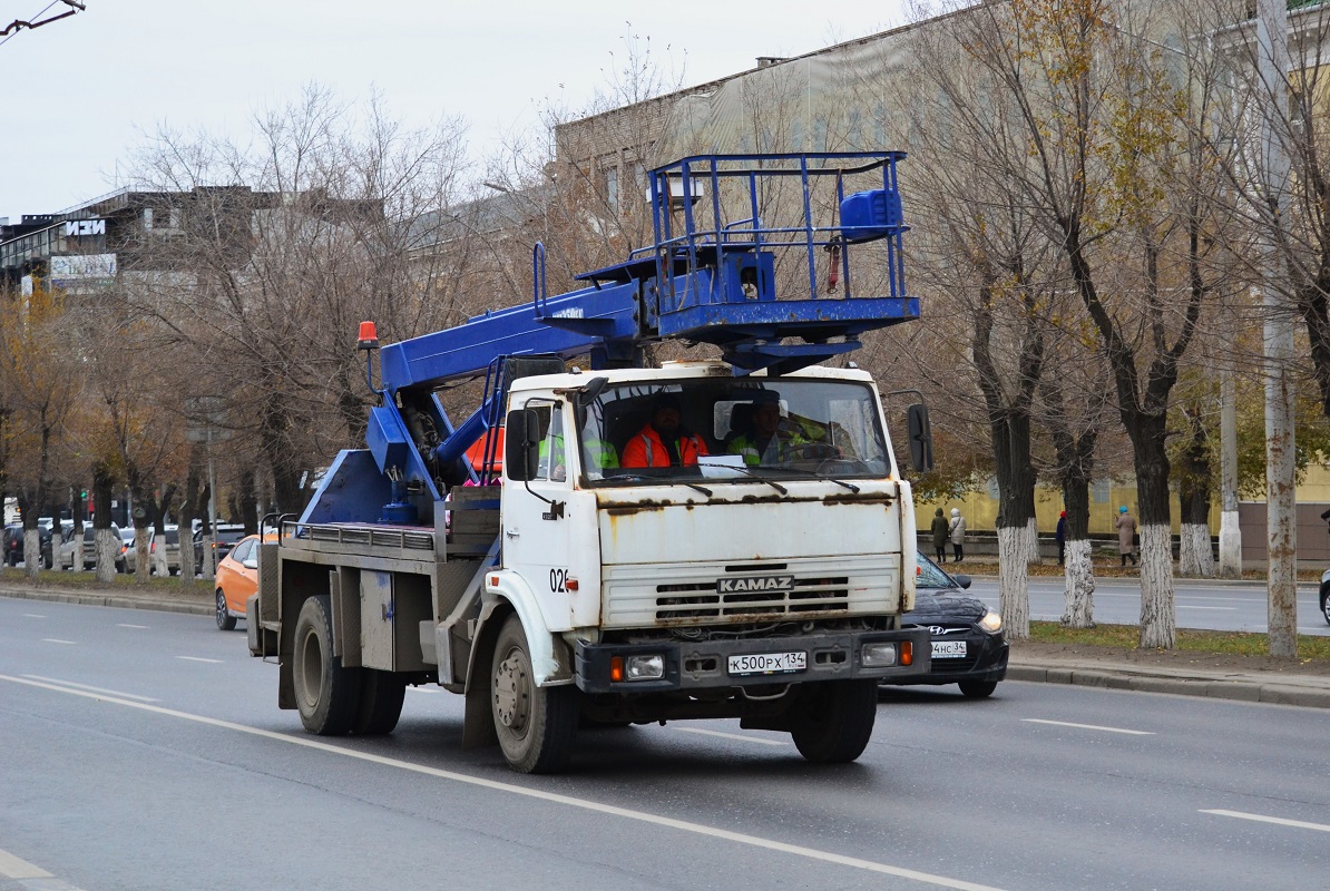 Волгоградская область, № К 500 РХ 134 — КамАЗ-43253-H3(99)