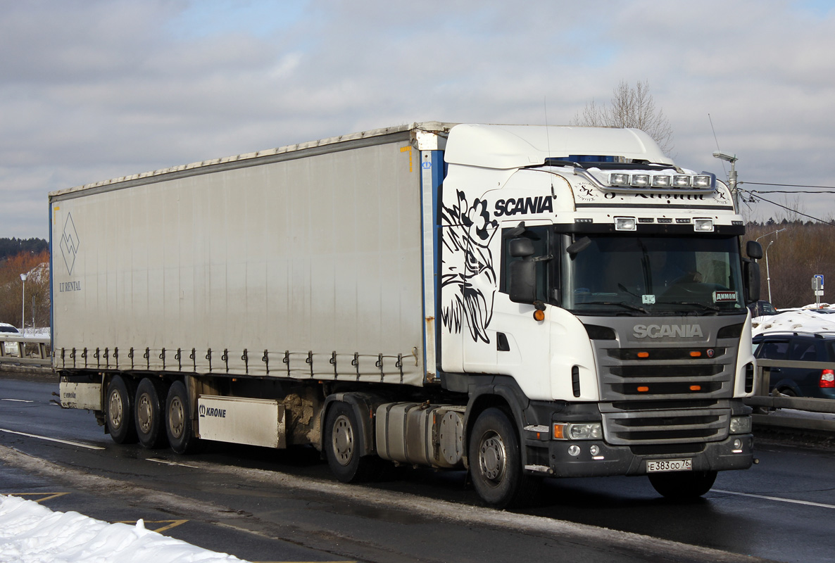 Ярославская область, № Е 383 ОО 76 — Scania ('2009) G400