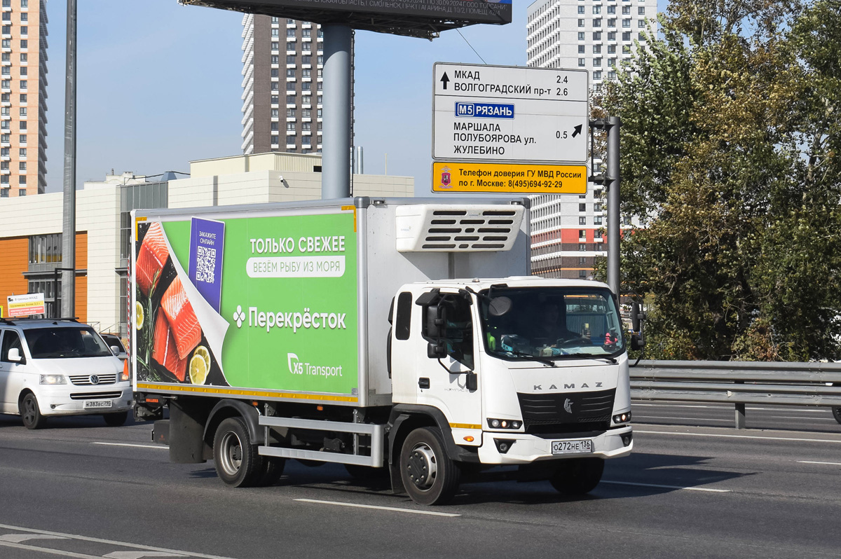 Московская область, № О 272 НЕ 136 — КамАЗ-43082-H5 "Компас 12"