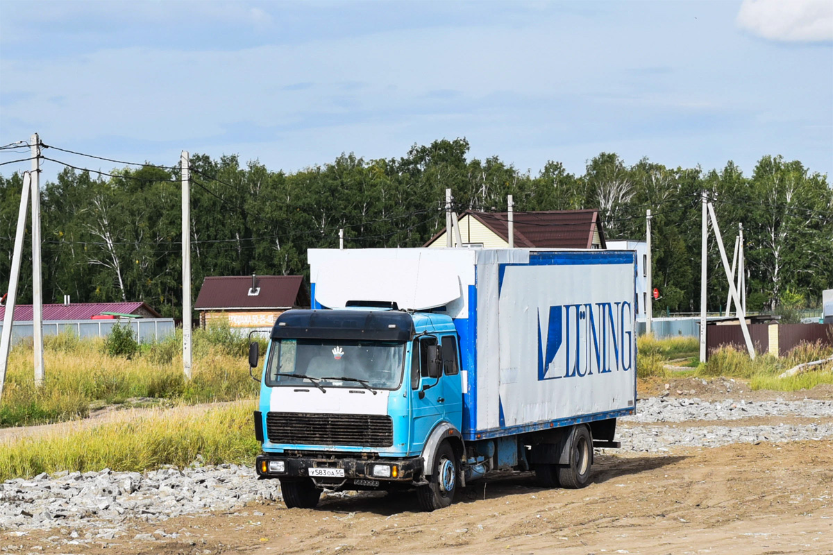Омская область, № У 583 ОА 55 — Mercedes-Benz NG 1625