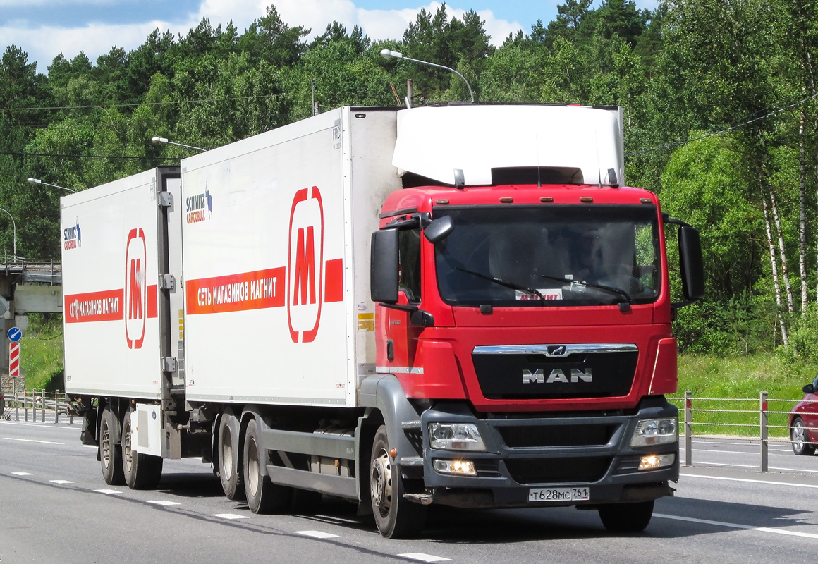 Тульская область, № Т 628 МС 761 — MAN TGS 28.360