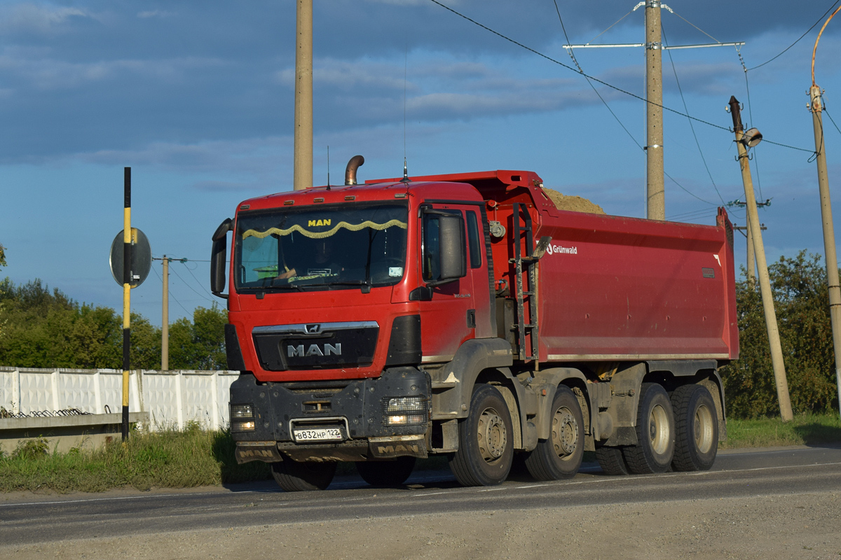 Алтайский край, № В 832 НР 122 — MAN TGS 41.440