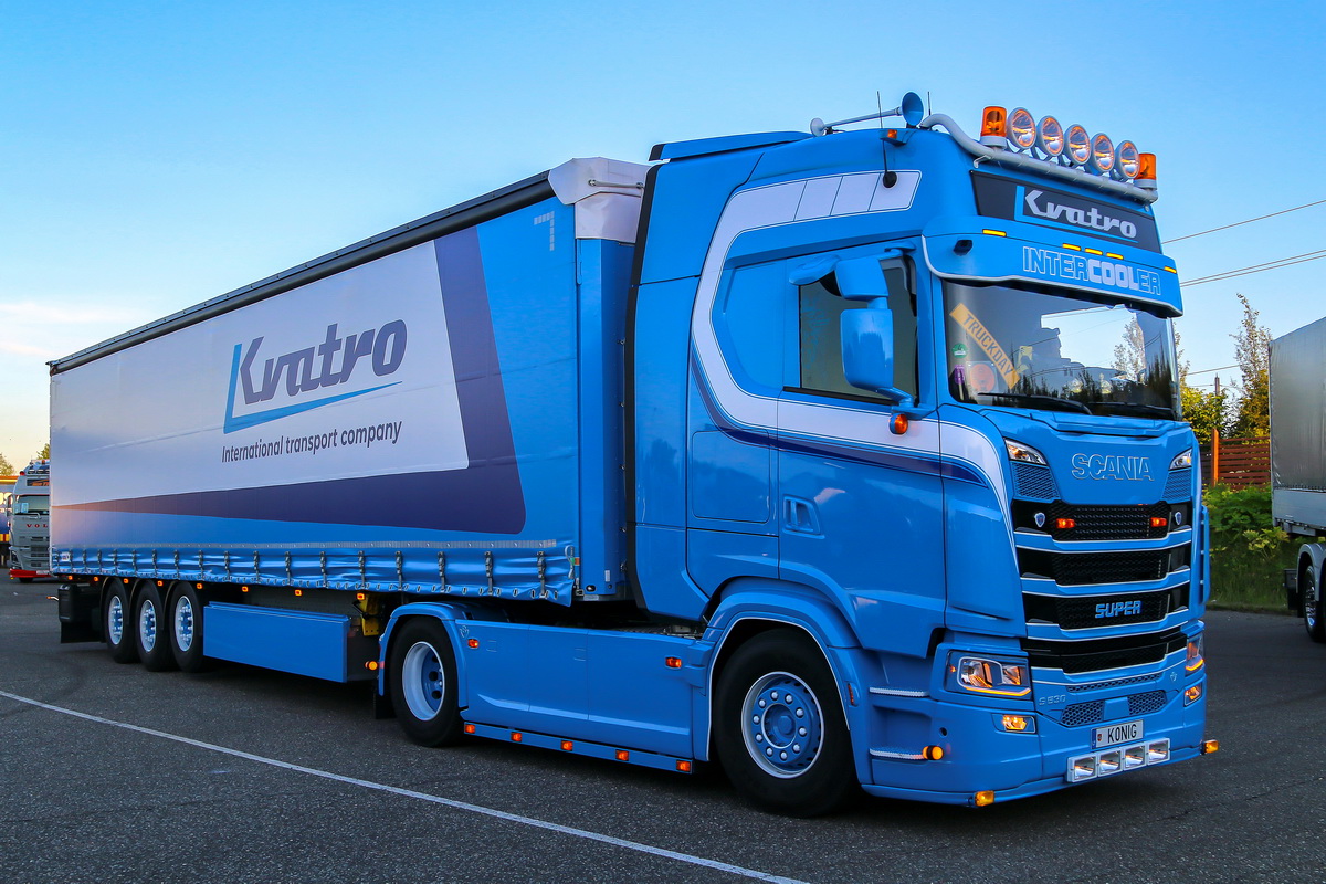 Литва, № K0NIG — Scania ('2016) S-Series (общ. м); Московская область — Фестиваль TruckDay 2024