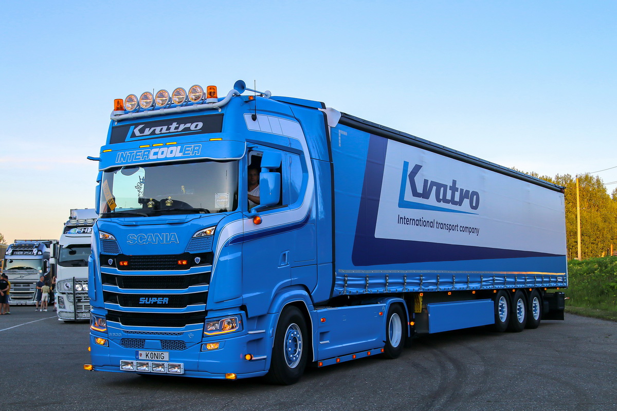 Литва, № K0NIG — Scania ('2016) S-Series (общ. м); Московская область — Фестиваль TruckDay 2024