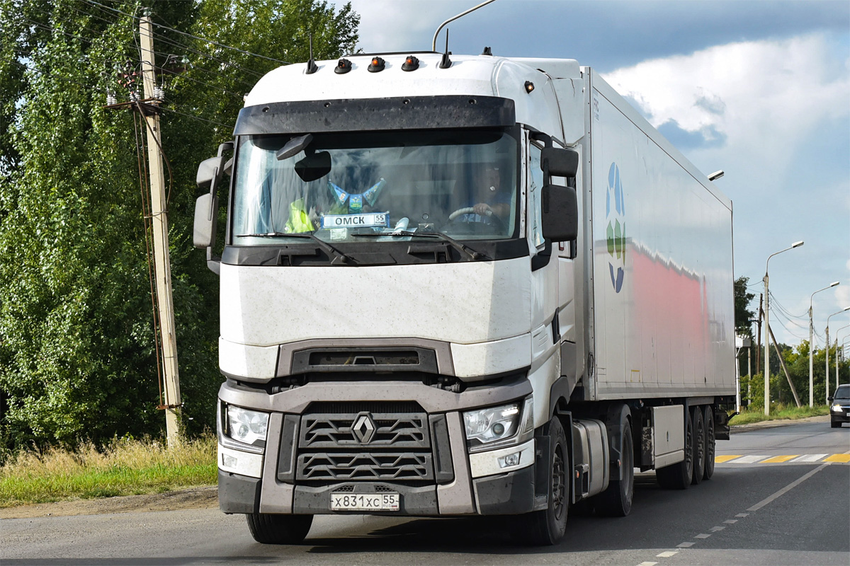 Омская область, № Х 831 ХС 55 — Renault T-Series ('2013)