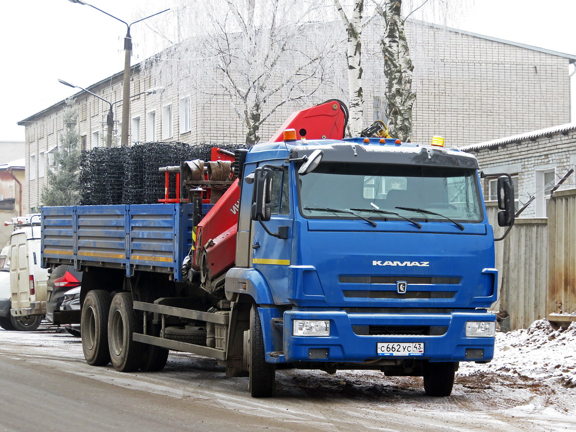 Кировская область, № С 662 УС 43 — КамАЗ-65117-A5(48)