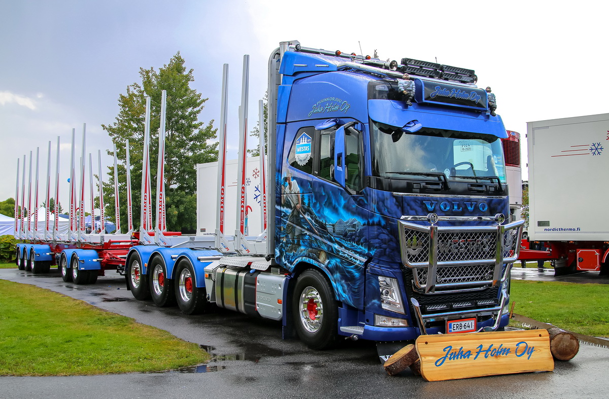 Финляндия, № ERB-641 — Volvo ('2012) FH-Series; Финляндия — Power Truck Show 2019