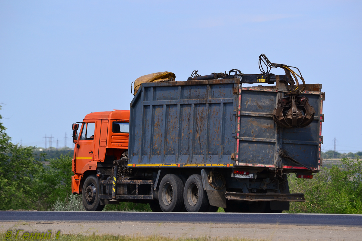 Волгоградская область, № А 403 СК 134 — КамАЗ-65115-N3(78)