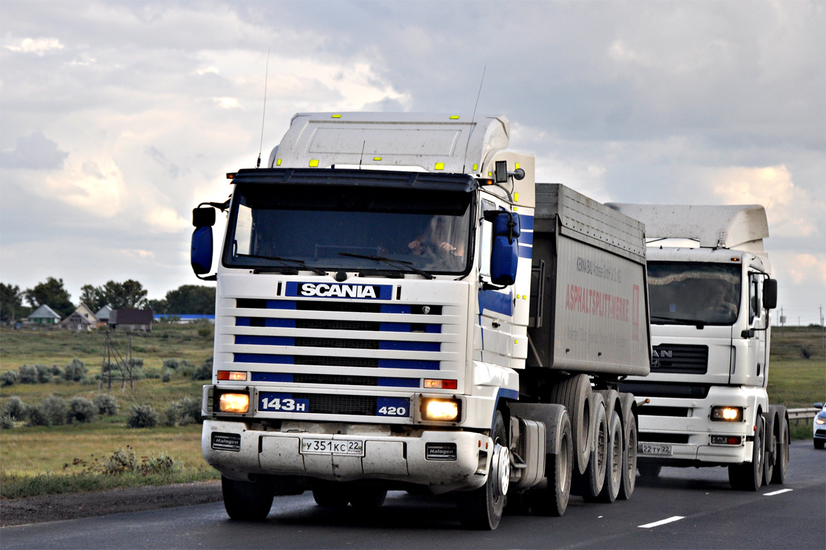 Алтайский край, № У 351 КС 22 — Scania (III) R143H