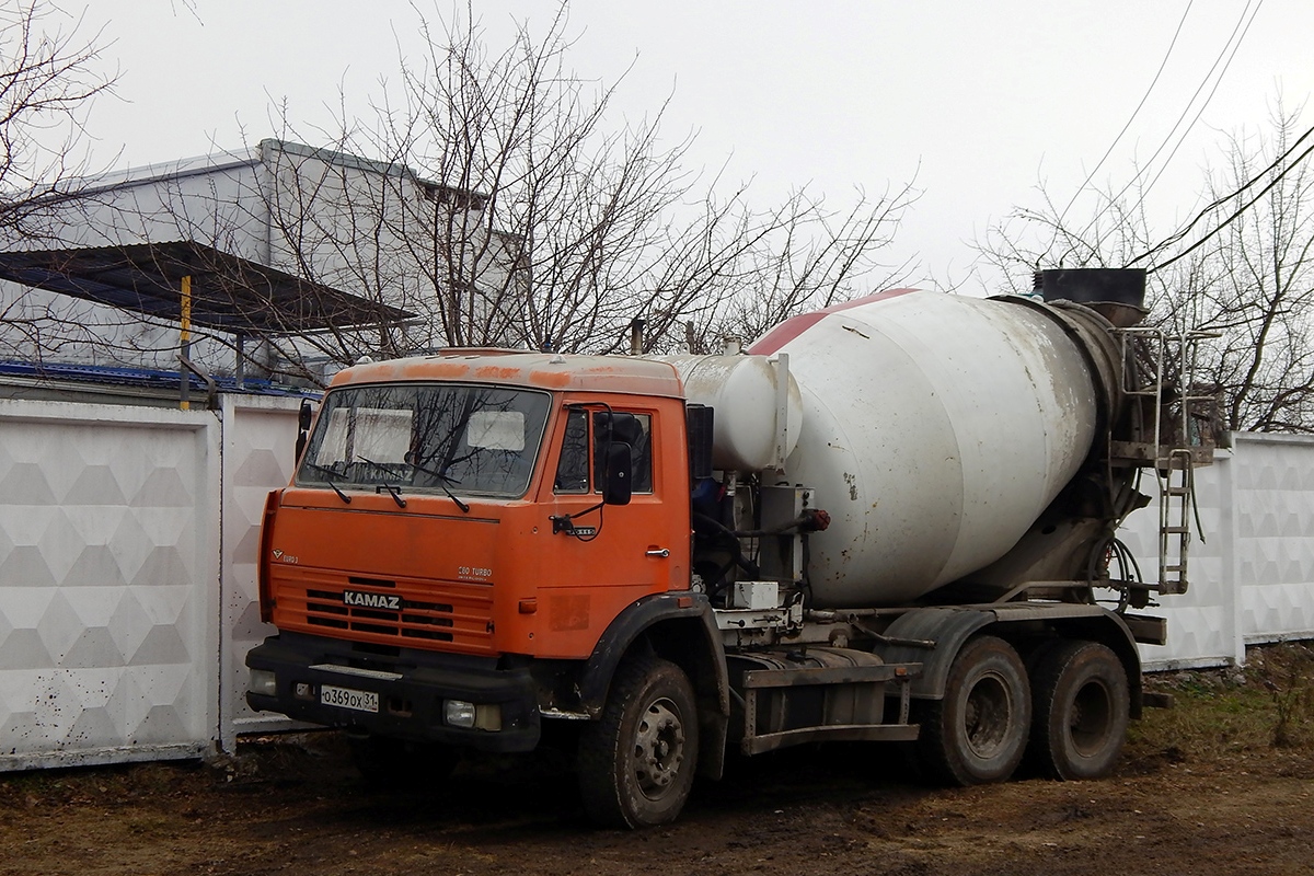 Белгородская область, № О 369 ОХ 31 — КамАЗ-65115-62