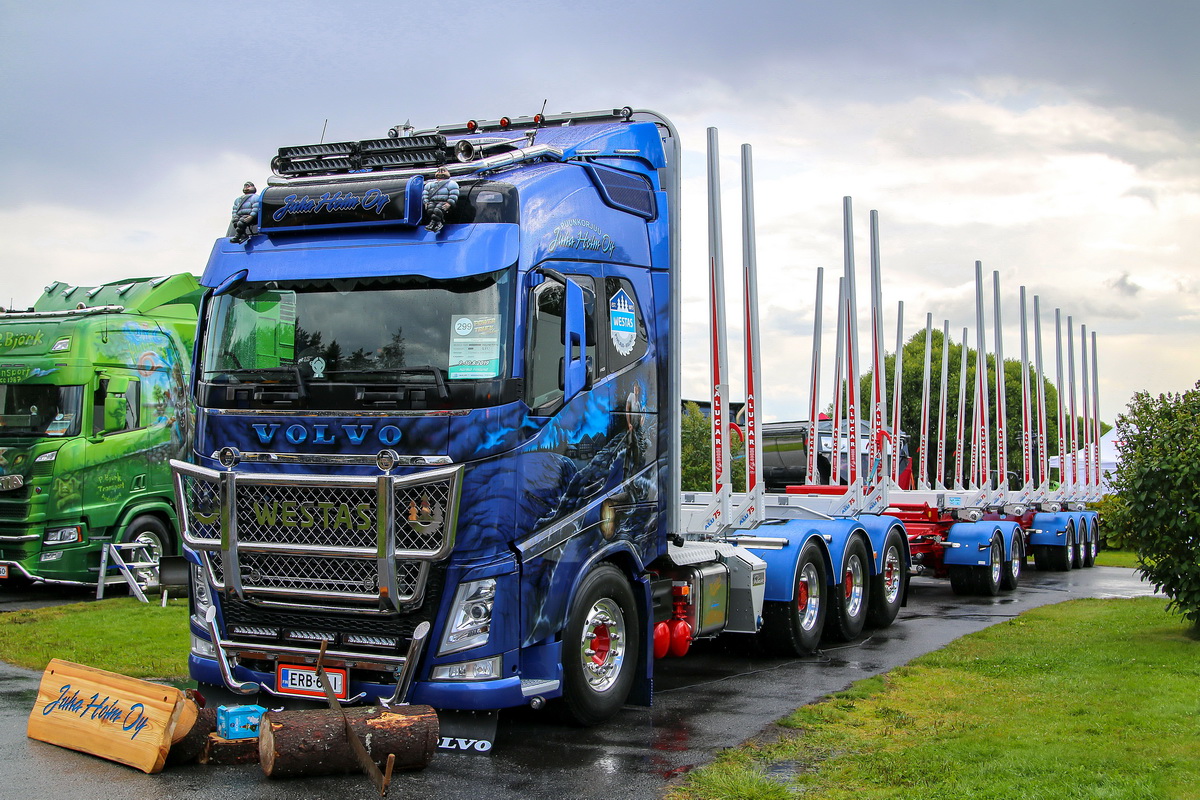 Финляндия, № ERB-641 — Volvo ('2012) FH-Series; Финляндия — Power Truck Show 2019