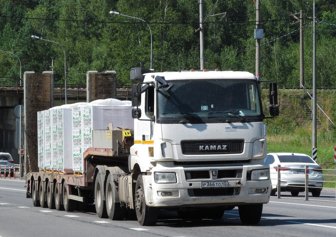 Калужская область, № Р 366 ТО 40 — КамАЗ-65206-T5(68)
