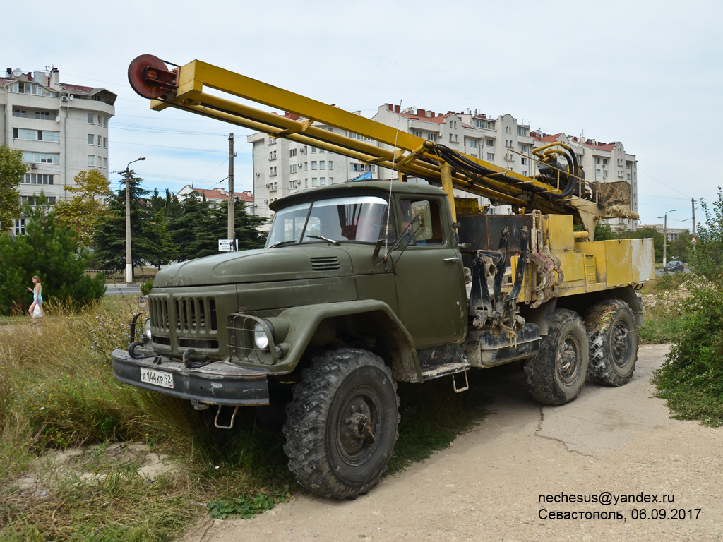 Севастополь, № А 144 КР 92 — ЗИЛ-131 (общая модель)