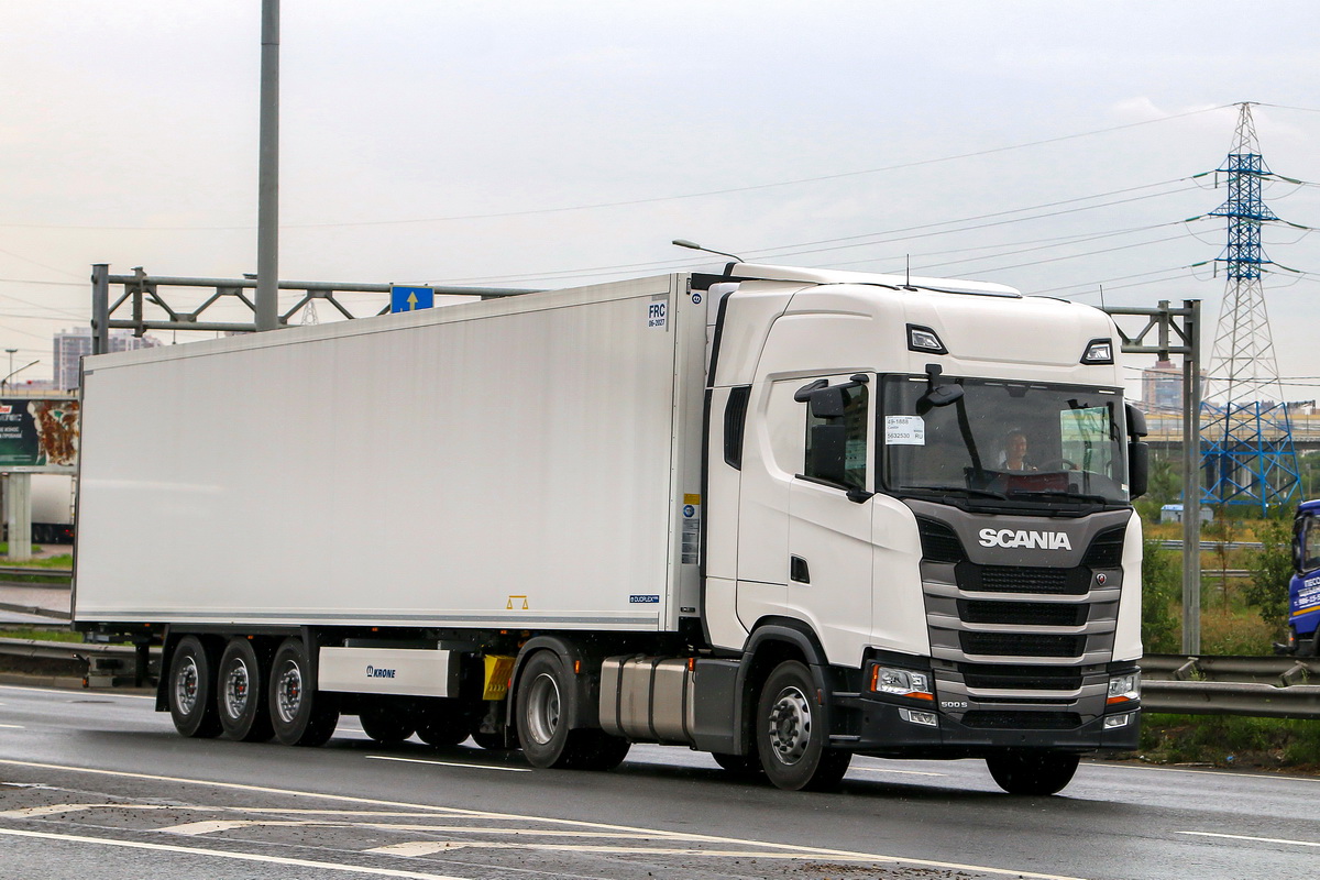 Татарстан, № Р 775 МС 40 — Scania ('2016) S500; Санкт-Петербург — Автомобили без номеров; Санкт-Петербург — Новые автомобили
