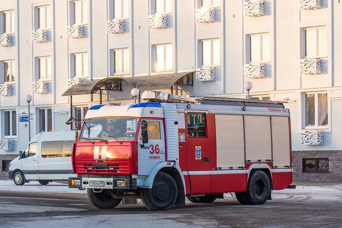 Башкортостан, № Т 565 ВО 102 — КамАЗ-43253-A3(96)