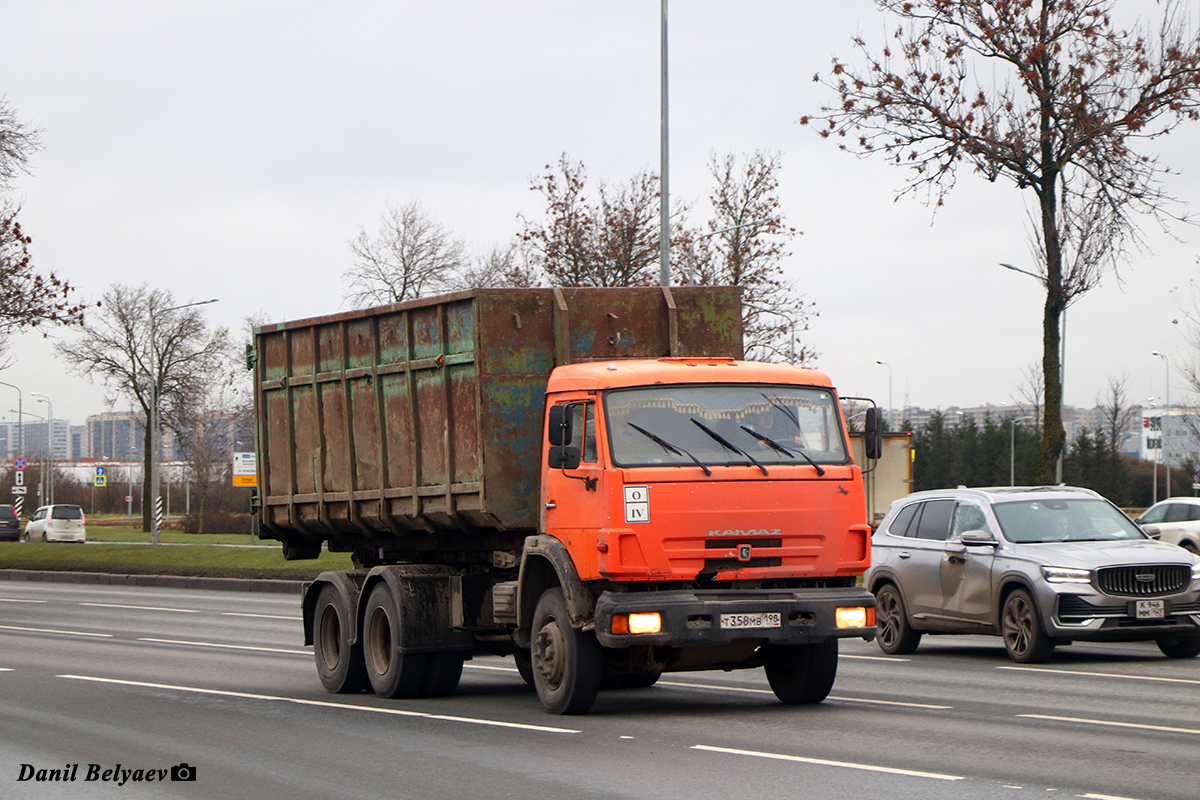 Санкт-Петербург, № Т 358 МВ 198 — КамАЗ-65115-62