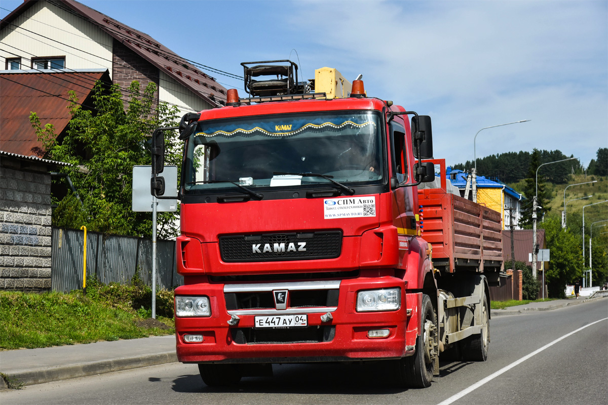 Алтай, № Е 447 АУ 04 — КамАЗ-5325-G5(69)