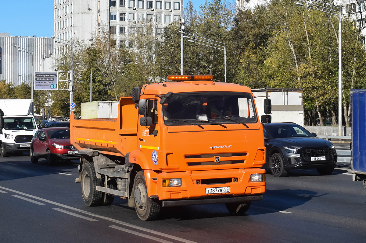 Москва, № Т 387 УВ 777 — КамАЗ-43255-R4(28)
