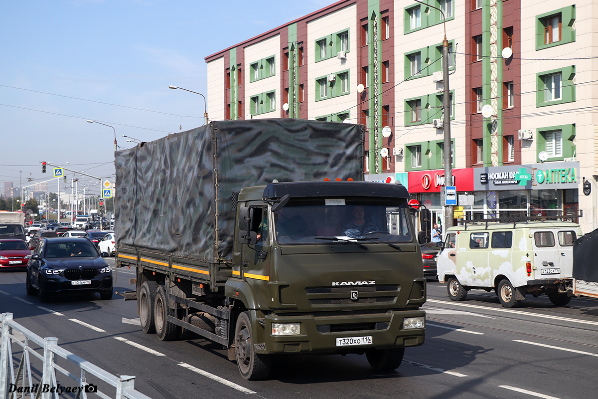 Татарстан, № Т 320 ХО 116 — КамАЗ-65117-A4(23)