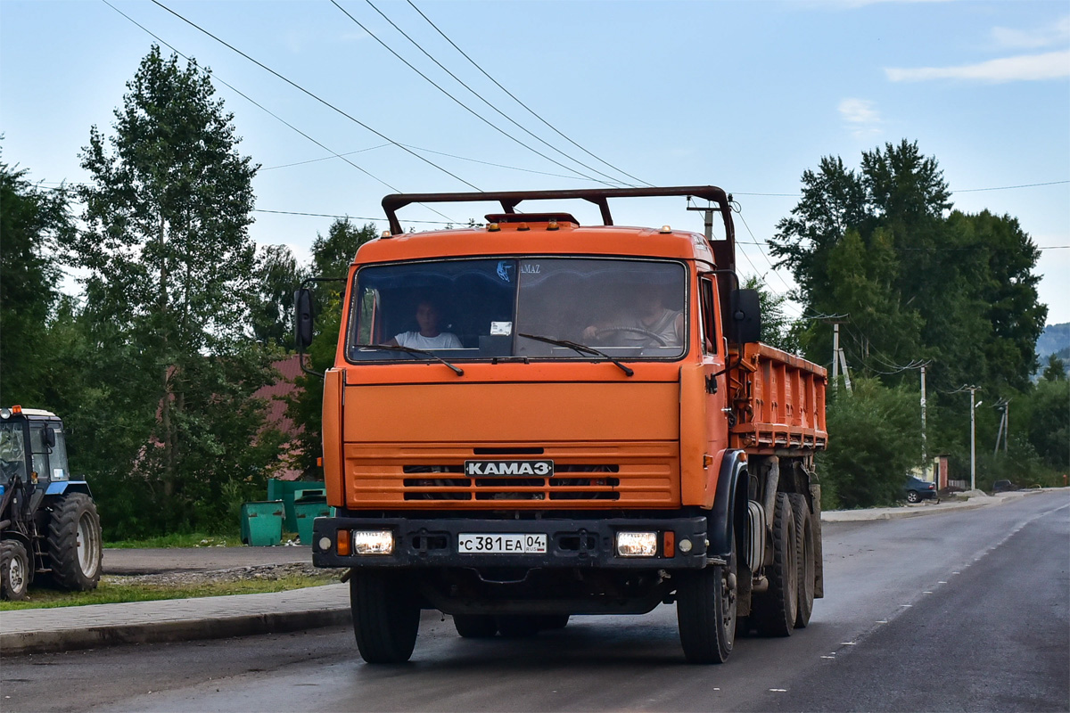 Алтай, № С 381 ЕА 04 — КамАЗ-53205 [532050]