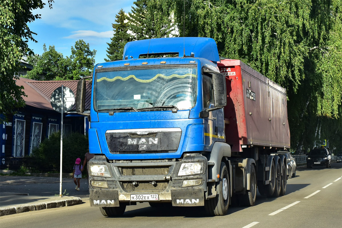 Алтайский край, № К 302 ЕХ 122 — MAN TGS 19.400