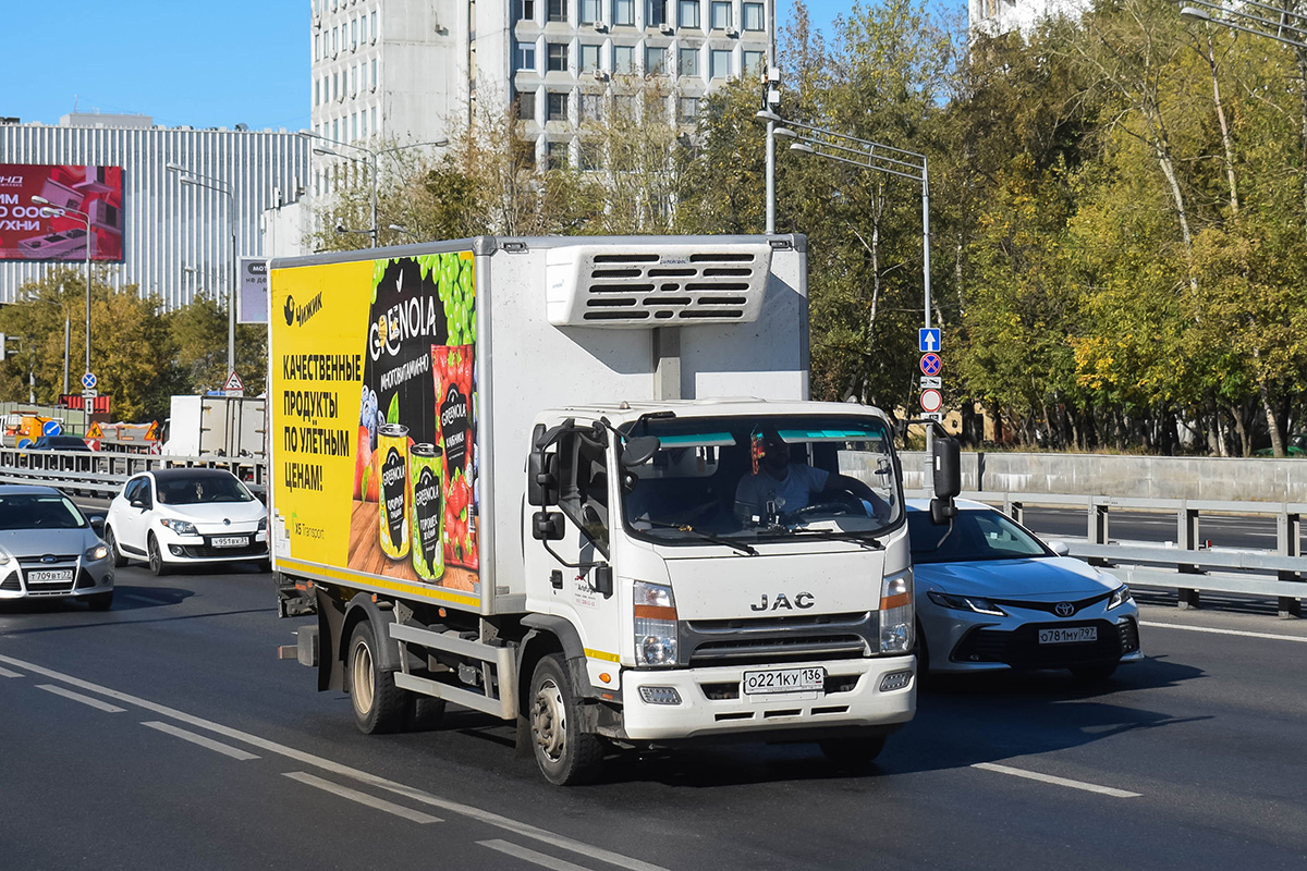 Московская область, № О 221 КУ 136 — JAC N120 / N75