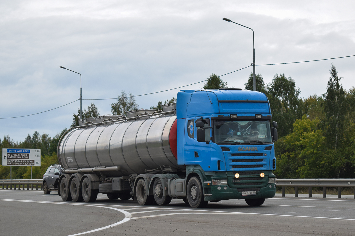 Тамбовская область, № О 279 АЕ 68 — Scania ('2004) R480