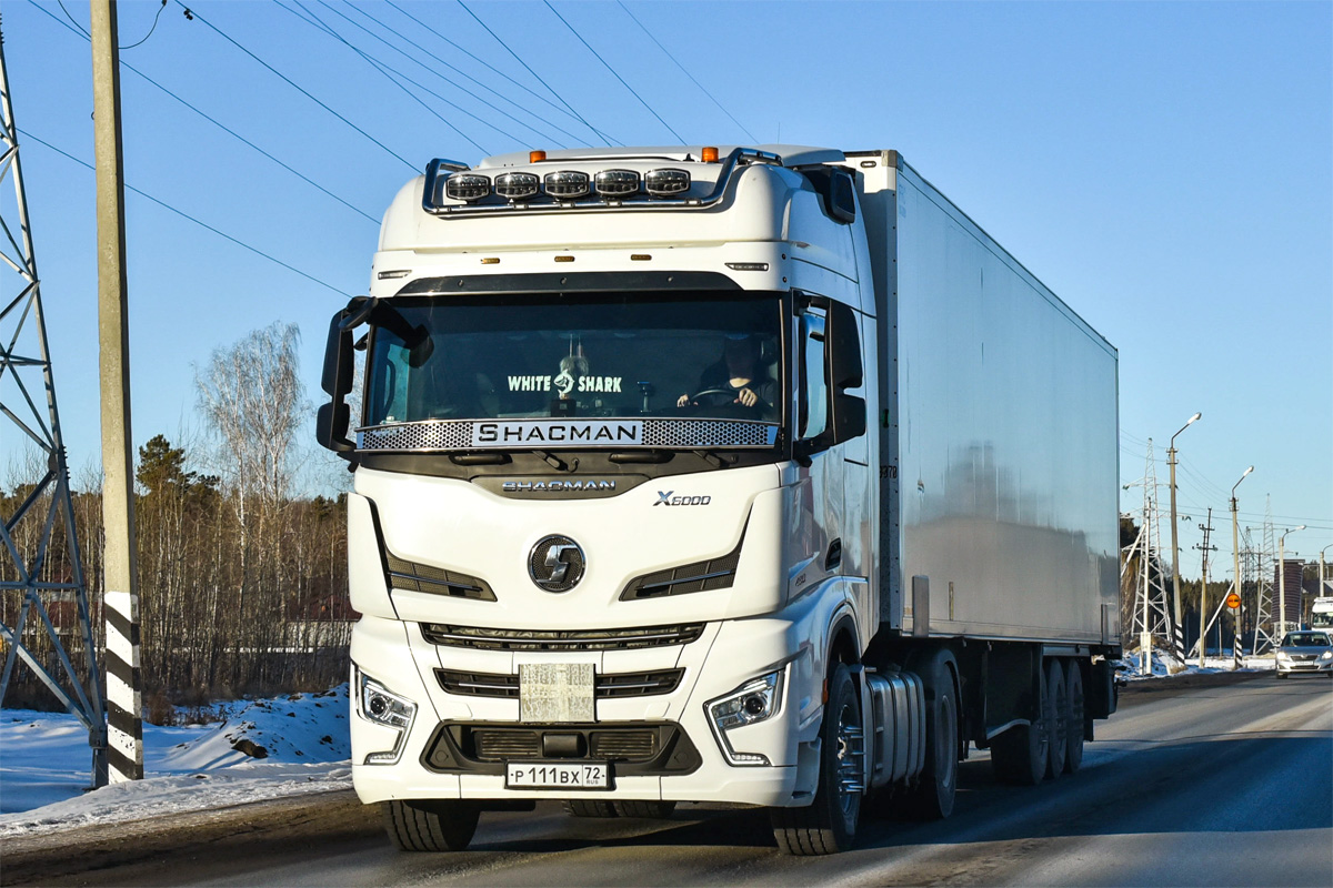 Тюменская область, № Р 111 ВХ 72 — Shaanxi Shacman X6000 SX4188