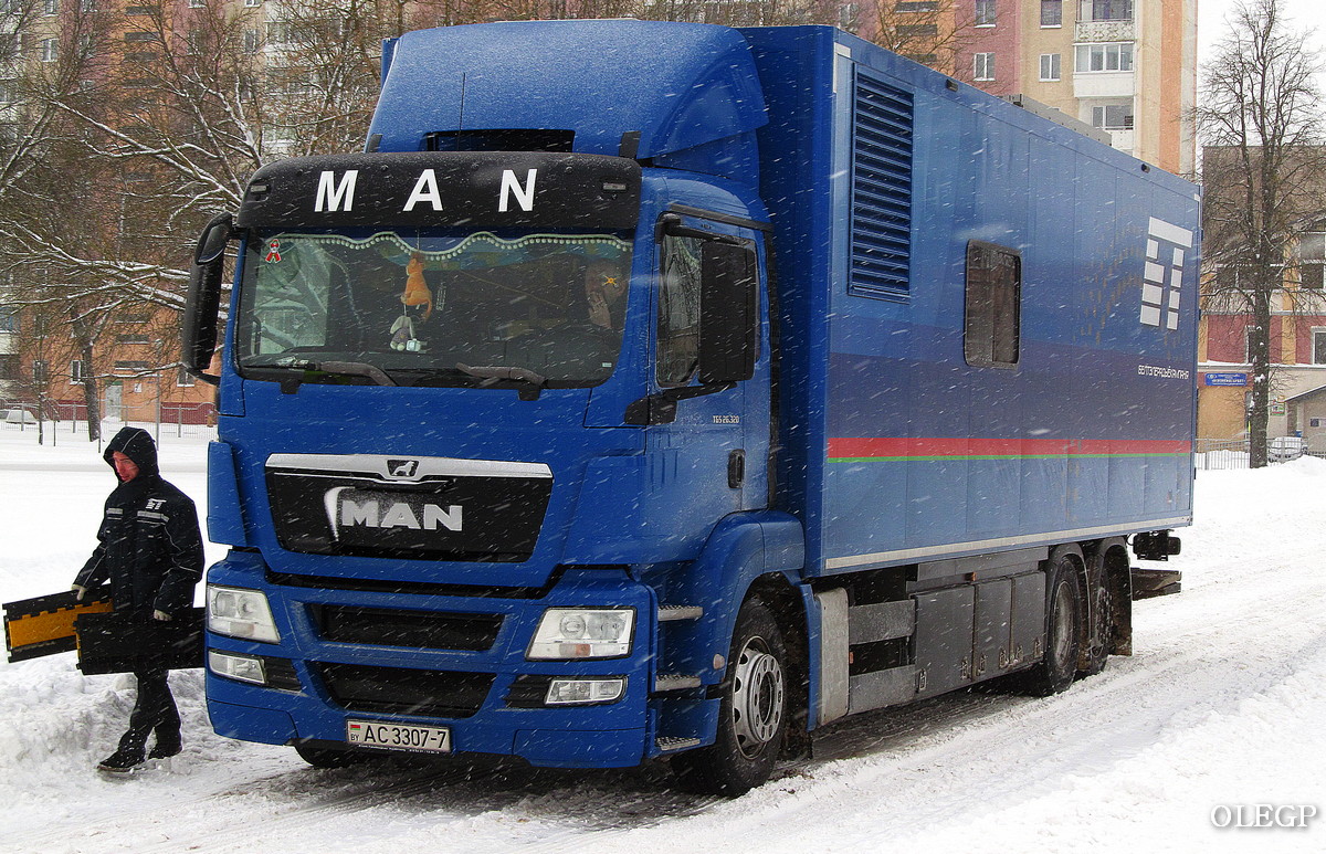 Минск, № АС 3307-7 — MAN TGS 26.320