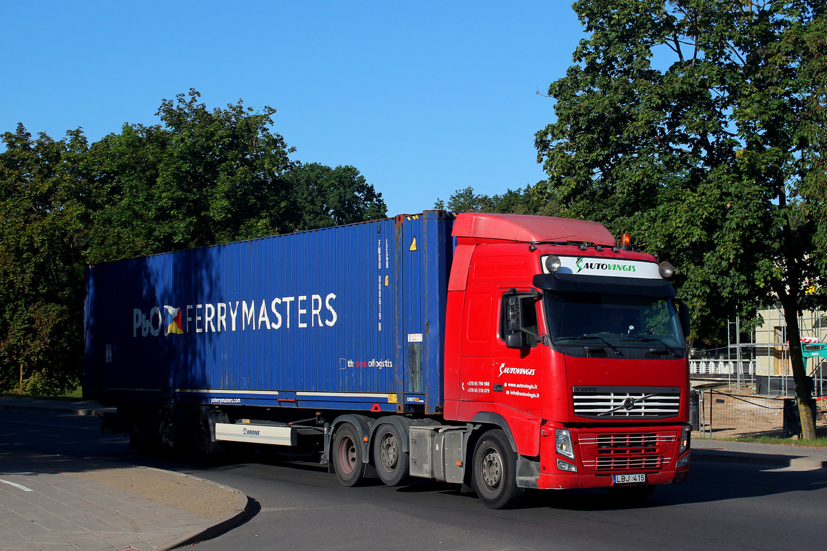 Литва, № LBJ 415 — Volvo ('2008) FH-Series